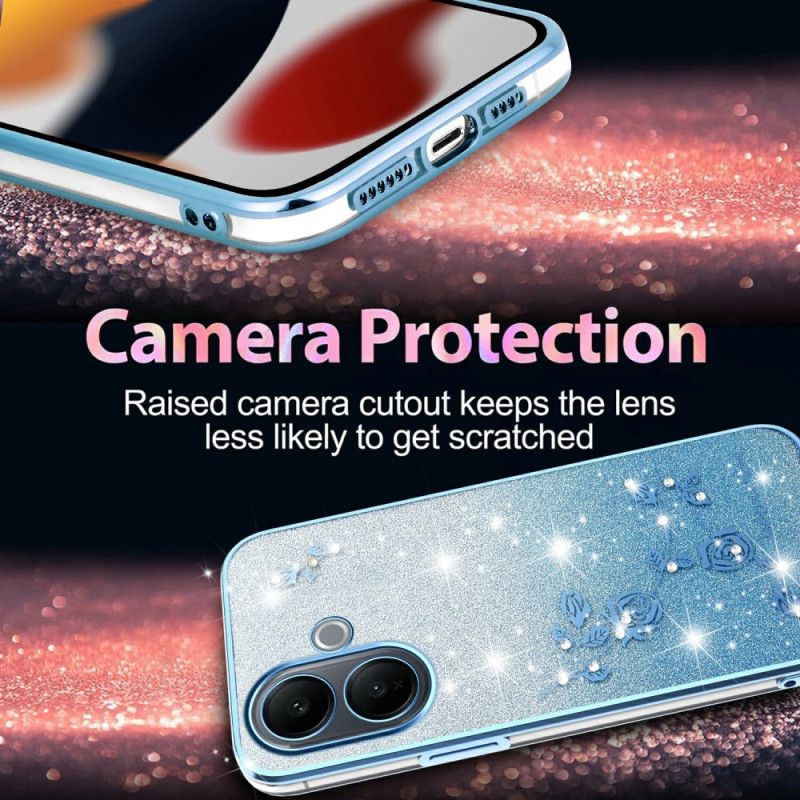 Futerały Vivo V60 Lite Etui Na Telefon Gradientowe Cekiny