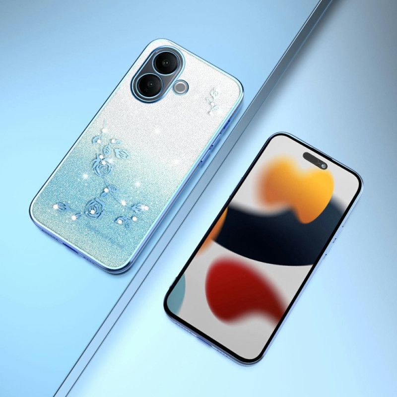 Futerały Vivo V60 Lite Etui Na Telefon Gradientowe Cekiny
