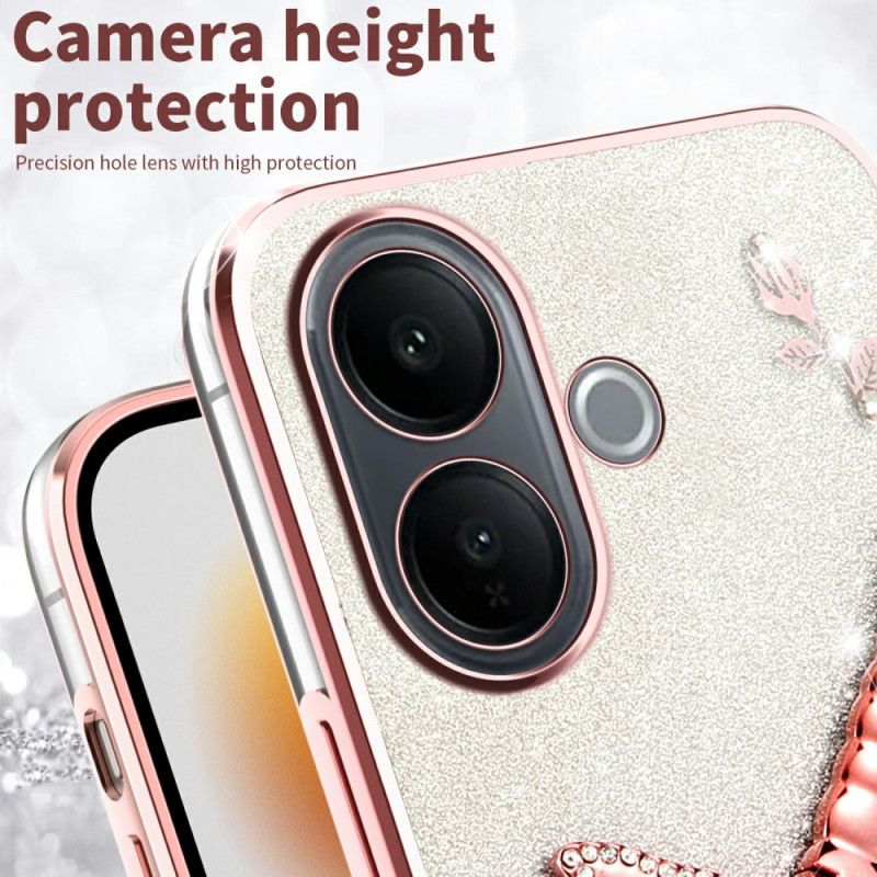 Futerały Vivo V60 Lite Etui Na Telefon Stojak W Kształcie Ważki