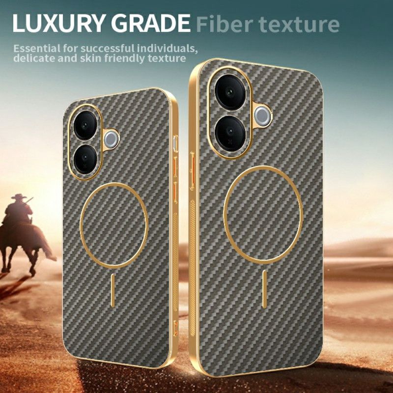 Futerały Vivo V60 Lite Etui Na Telefon Tekstura Włókna Węglowego