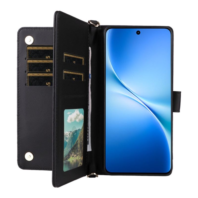 Pokrowce Vivo V60 Lite Pikowane Z Paskami