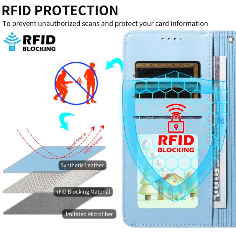 Skórzany Futerał Vivo V60 Lite Etui Na Telefon Ochrona Rfid I Wzór Psa