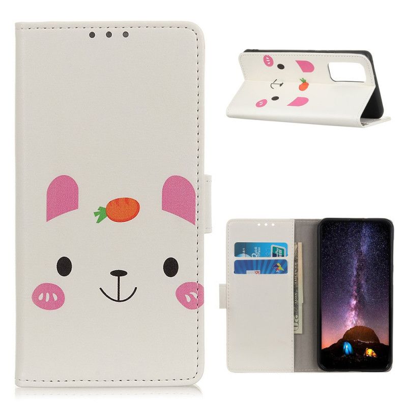 Etui Folio Xiaomi Mi 10T / 10T Pro Zabawna Kreskówka Etui Ochronne