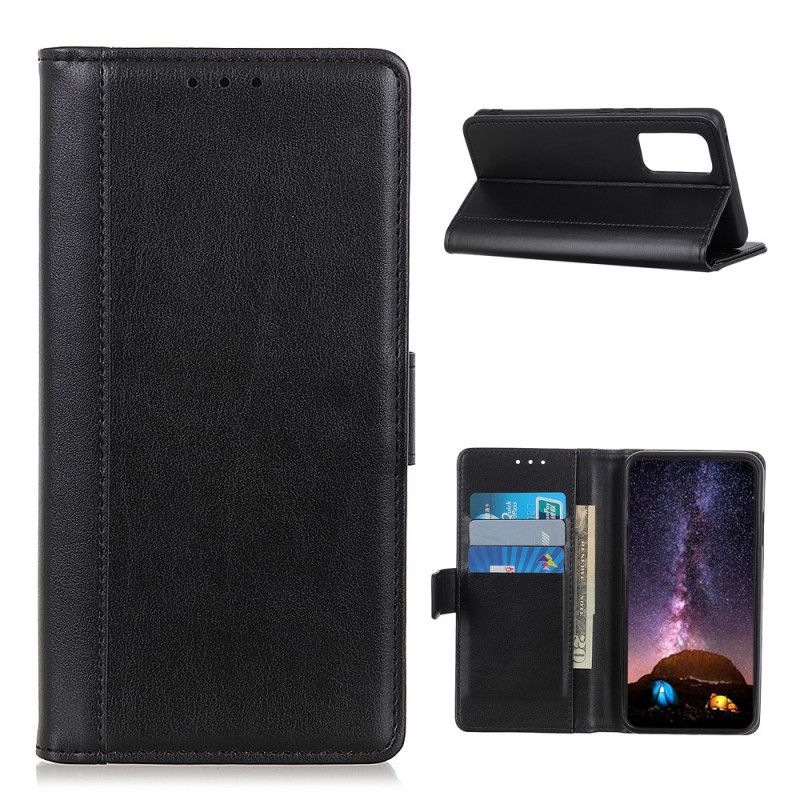 Etui Folio Xiaomi Mi 10T / 10T Pro Zielony Czarny Styl Skórzany Etui Ochronne