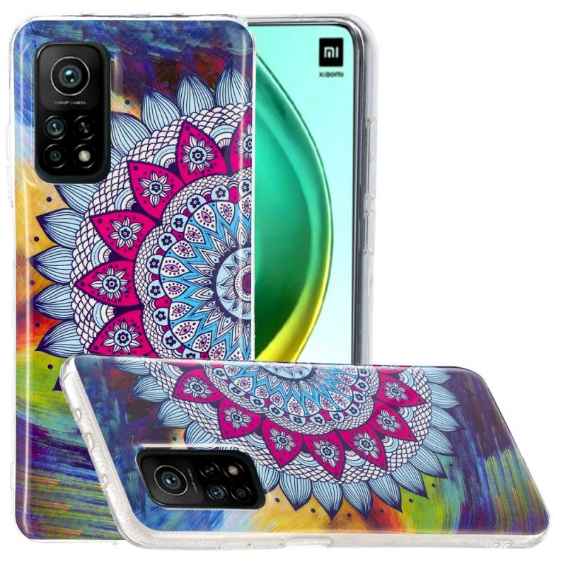 Etui Xiaomi Mi 10T / 10T Pro Mandala W Kolorze Fluorescencyjnym