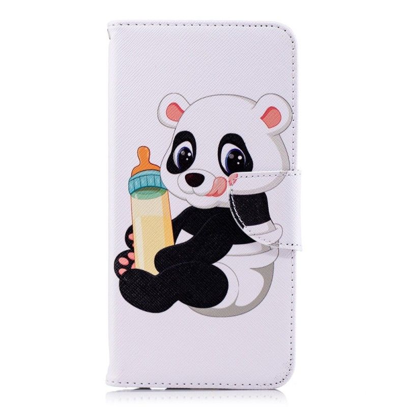 Etui Folio Huawei Y7 2018 Mała Panda Etui Ochronne