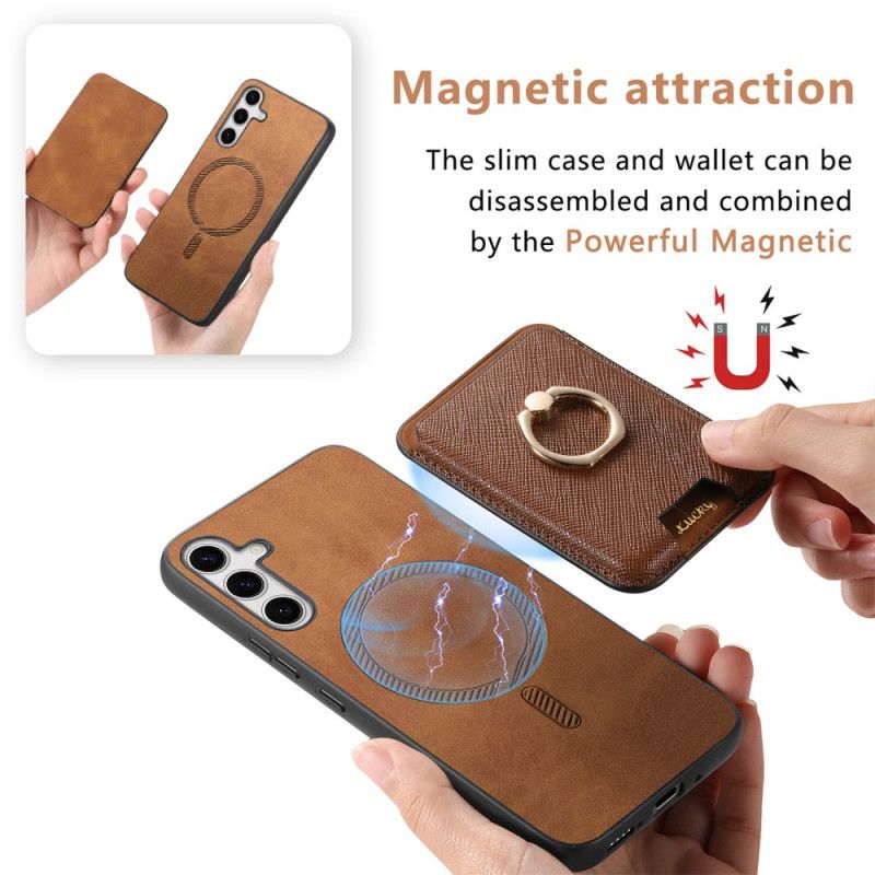Etui Do Samsung Galaxy S25 Plus 5g Odpinany Magnetyczny Uchwyt Na Karty