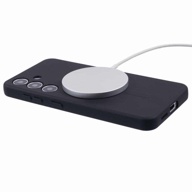 Etui Do Samsung Galaxy S25 Plus 5g Silikon Kompatybilny Z Magsafe