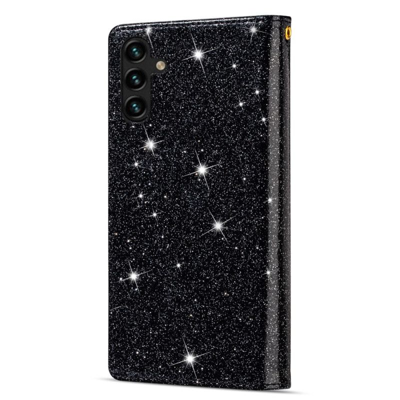 Etui Folio Do Samsung Galaxy S25 Plus 5g Portfel Z Cekinami