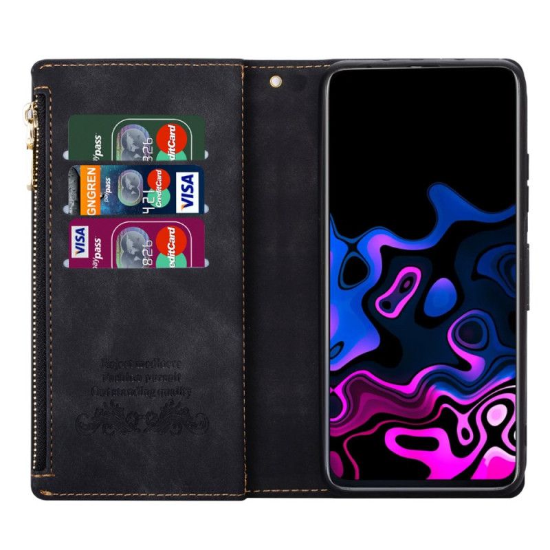 Etui Folio Do Samsung Galaxy S25 Plus 5g Portfel Z Geometrycznym Wzorem
