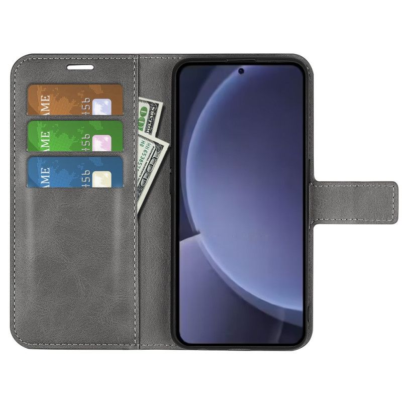 Etui Folio Do Samsung Galaxy S25 Plus 5g Styl Skórzany