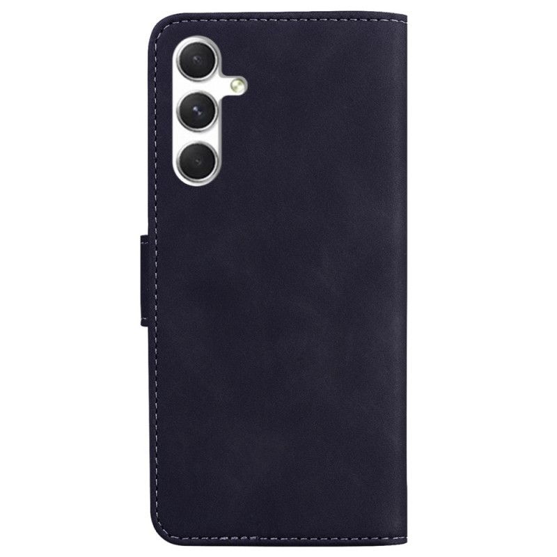 Etui Folio Samsung Galaxy S25 Plus 5g Efekt Zamszu Motylkowego