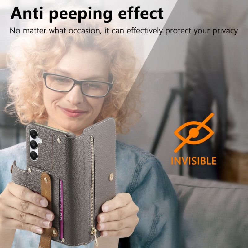 Etui Folio Samsung Galaxy S25 Plus 5g Portfel Z Zamkiem Etui Ochronne