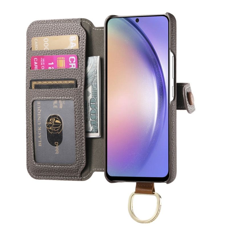 Etui Folio Samsung Galaxy S25 Plus 5g Portfel Z Zamkiem Etui Ochronne