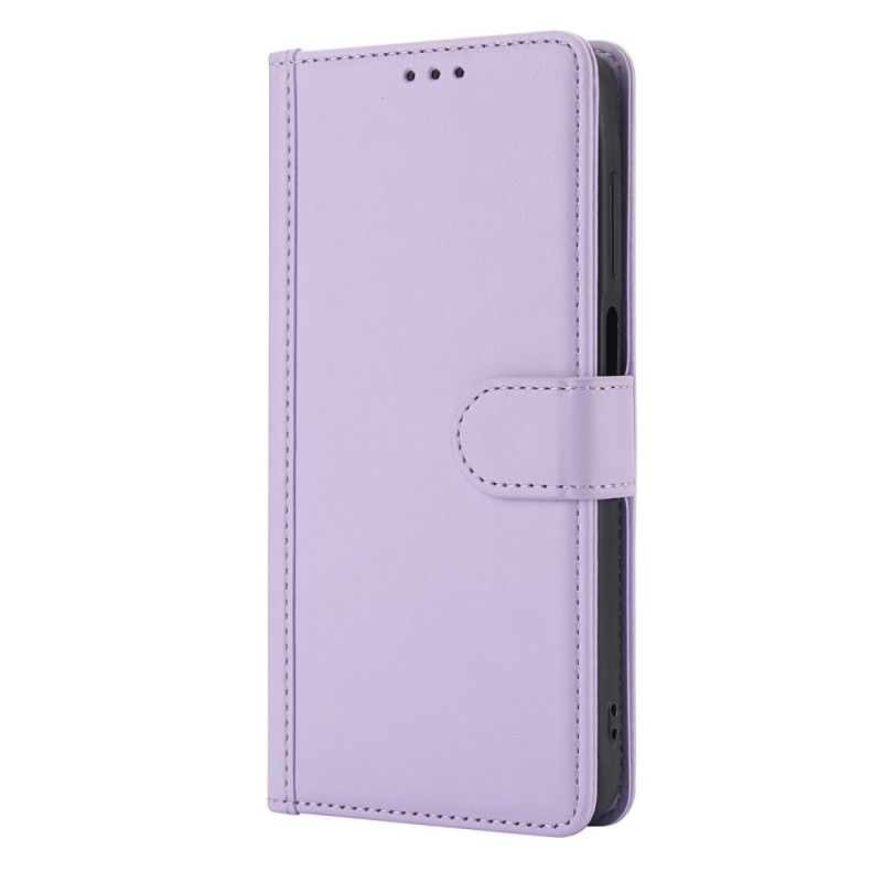 Etui Folio Samsung Galaxy S25 Plus 5g Styl Skórzany Z Paskiem