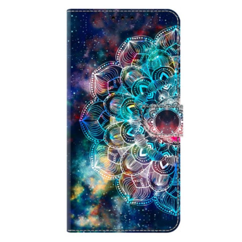 Etui Folio Samsung Galaxy S25 Plus 5g Wzór Żyroskopowy Etui Ochronne