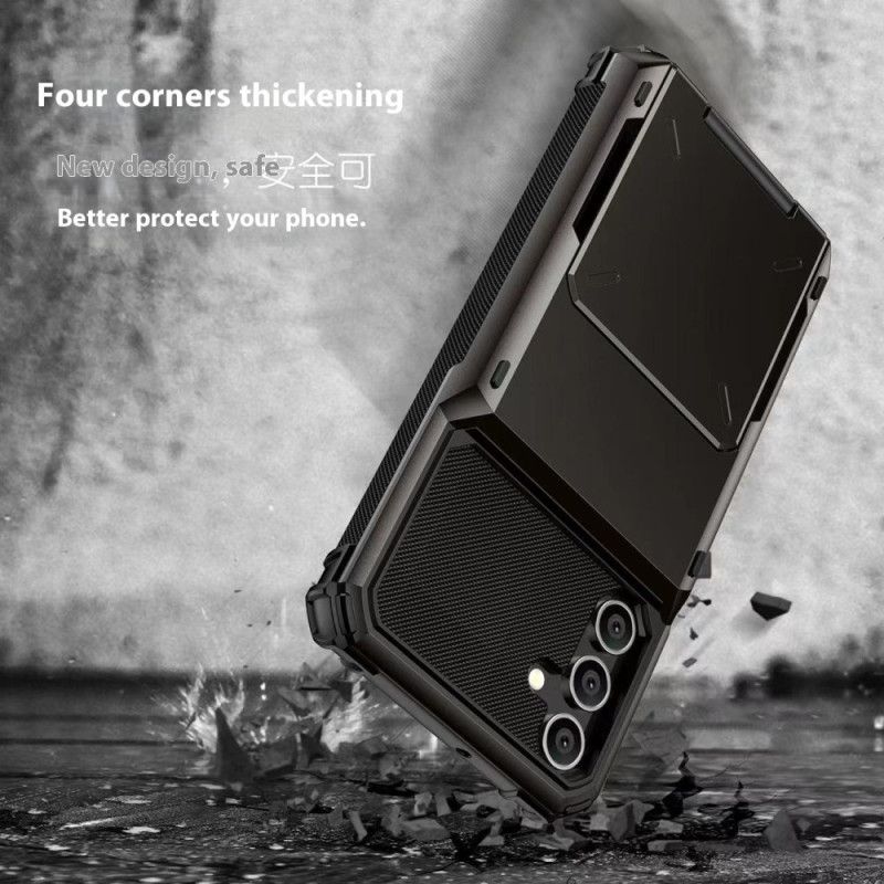 Etui Samsung Galaxy S25 Plus 5g Zintegrowany Uchwyt Na Karty