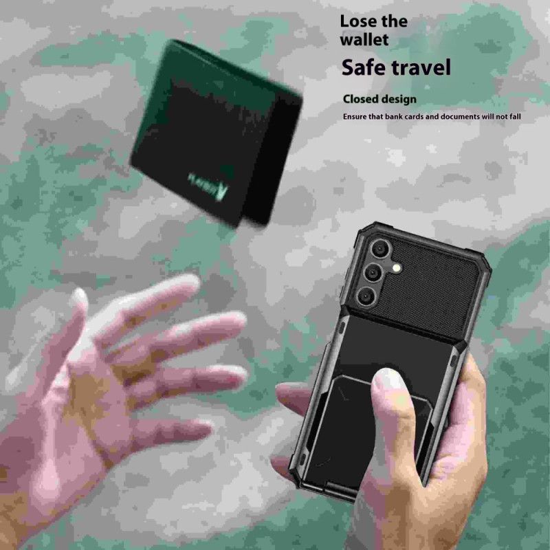 Etui Samsung Galaxy S25 Plus 5g Zintegrowany Uchwyt Na Karty