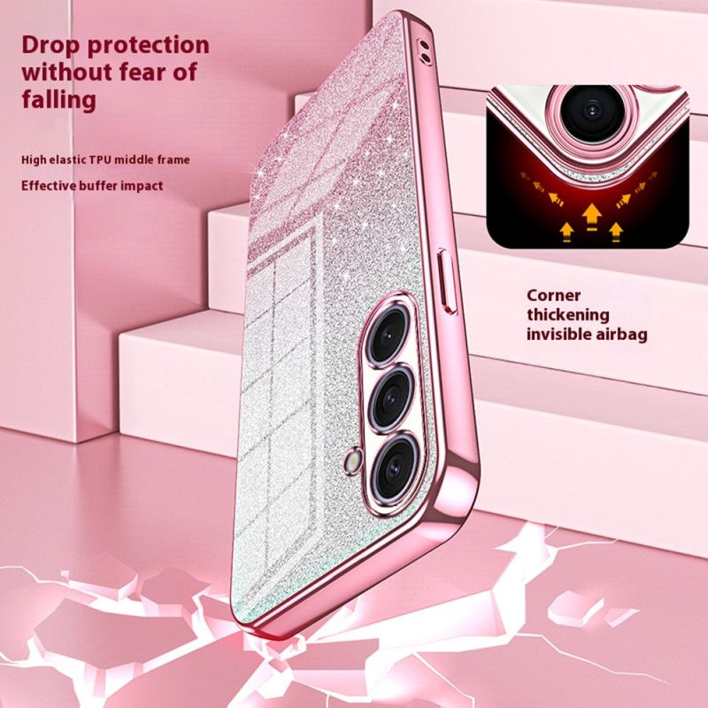 Futerały Samsung Galaxy S25 Plus 5g Etui Na Telefon Brokatowy Tył