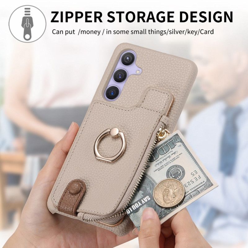 Futerały Samsung Galaxy S25 Plus 5g Etui Na Telefon Portfel Z Magnetyczną Podstawką