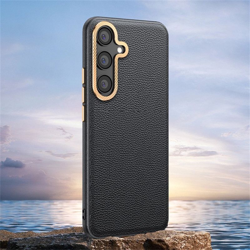 Futerały Samsung Galaxy S25 Plus 5g Etui Na Telefon Teksturowana Skóra Ekologiczna