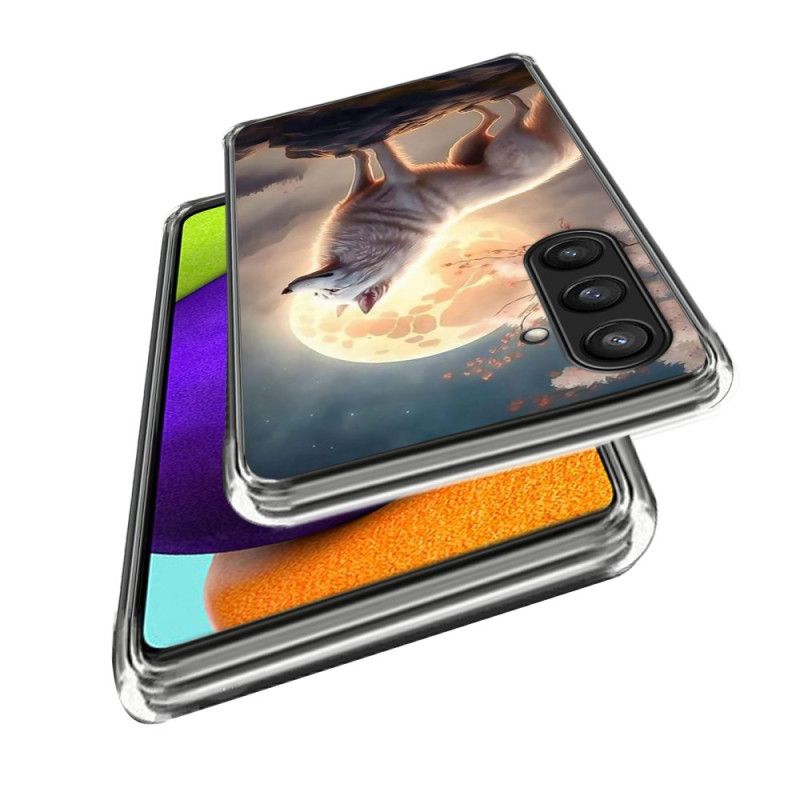 Futerały Samsung Galaxy S25 Plus 5g Etui Na Telefon Wilk Na Księżycu