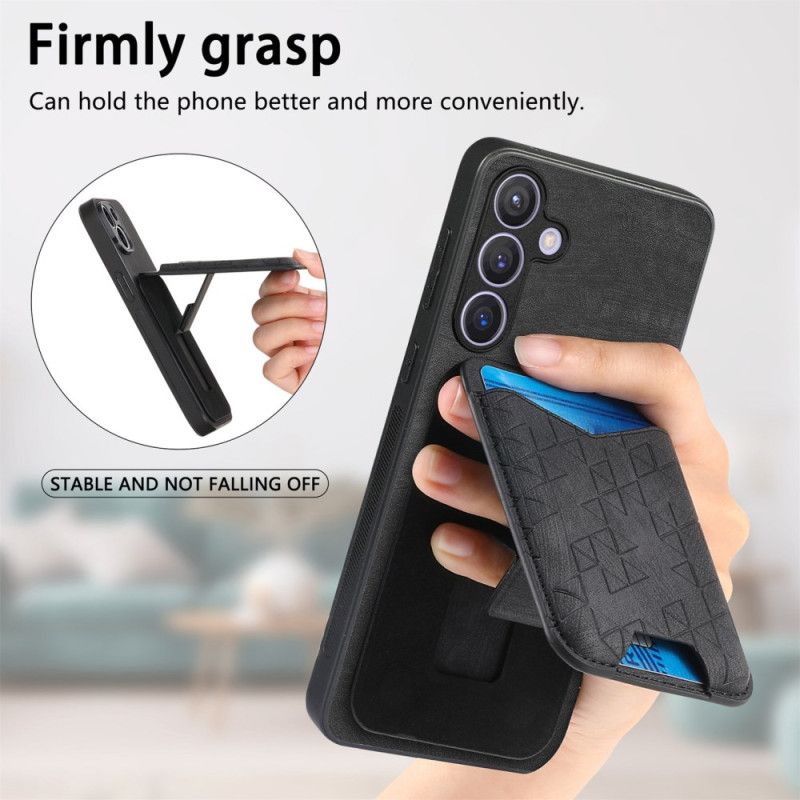 Futerały Samsung Galaxy S25 Plus 5g Etui Na Telefon Z Etui Na Karty I Podstawką