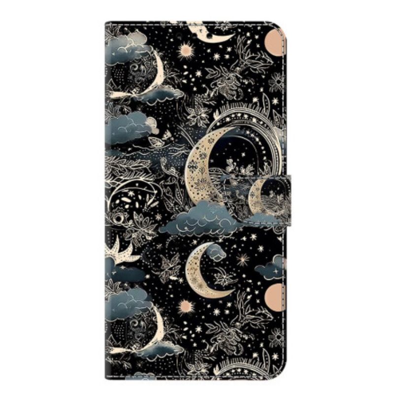 Pokrowce Samsung Galaxy S25 Plus 5g Wzór Księżycowy