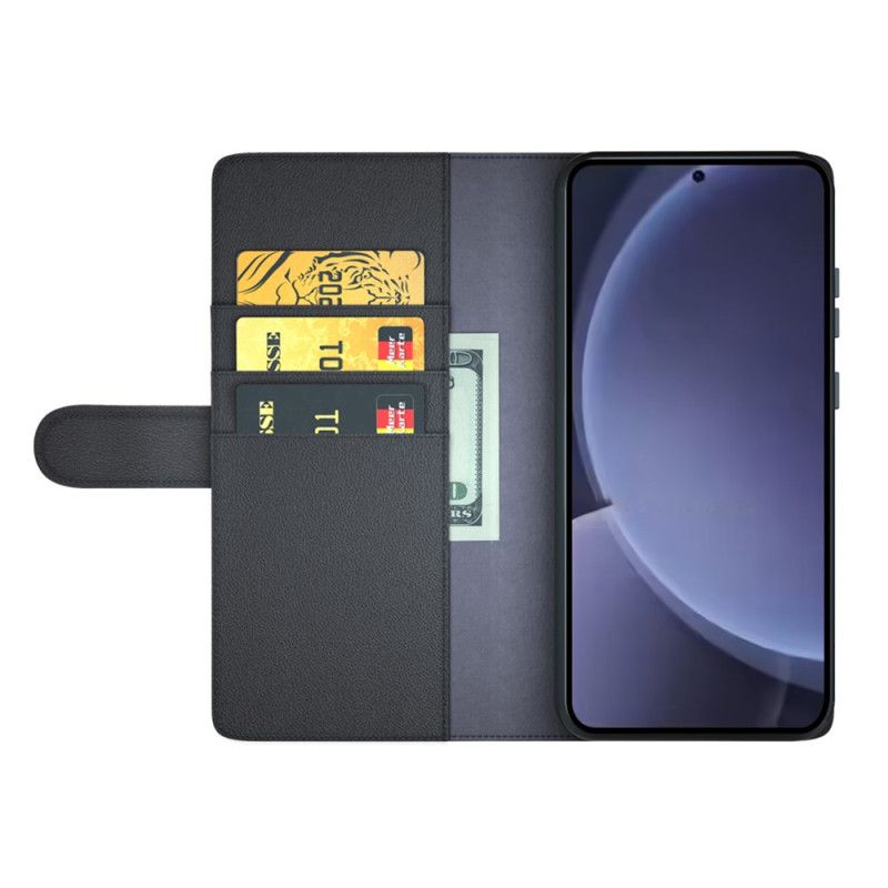 Skórzany Futerał Samsung Galaxy S25 Plus 5g Etui Na Telefon Skóra Naturalna