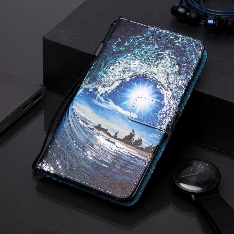 Etui Folio Samsung Galaxy A80 / A90 Kochaj Falę Etui Ochronne