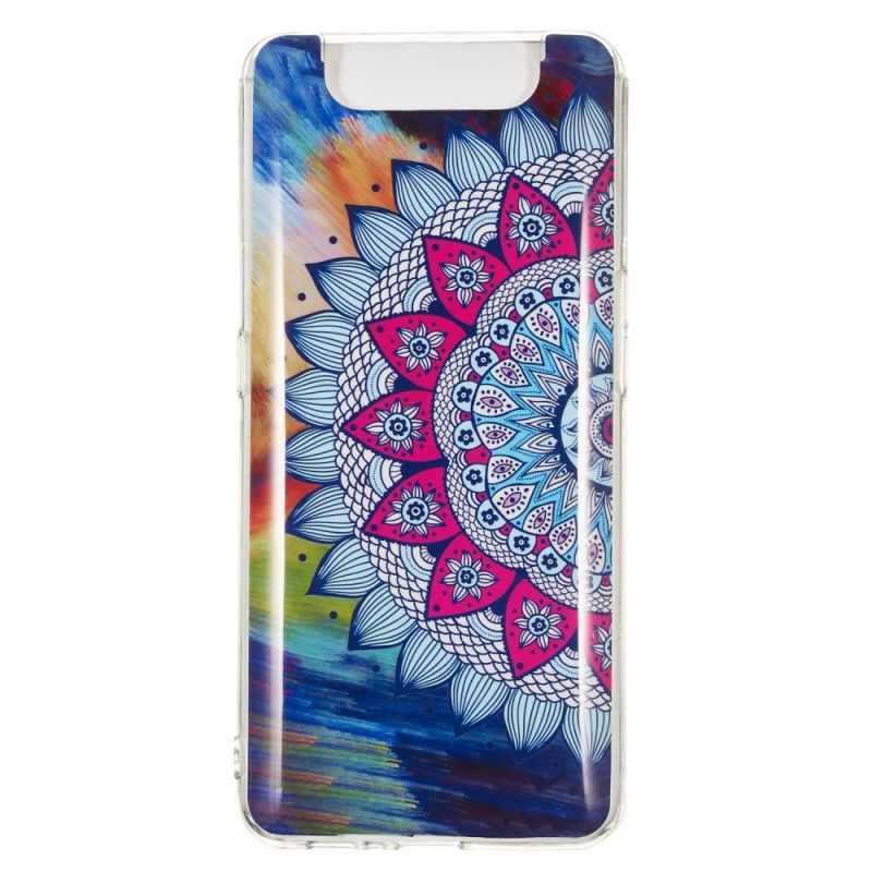 Futerały Samsung Galaxy A80 / A90 Etui na Telefon Mandala W Kolorze Fluorescencyjnym