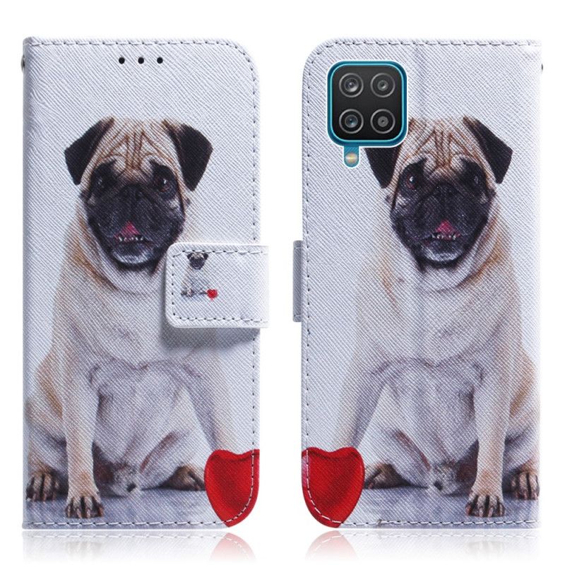 Etui Folio Do Samsung Galaxy M32 Mops Pies