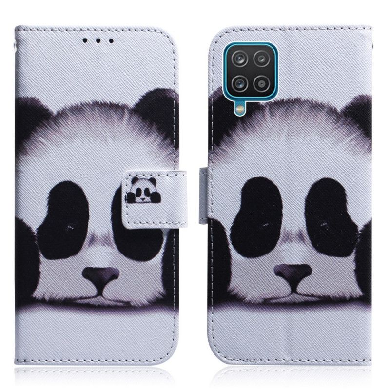 Etui Folio Do Samsung Galaxy M32 Twarz Pandy