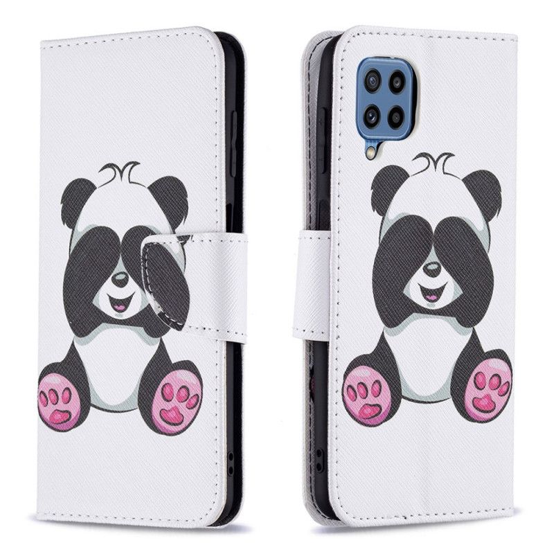 Etui Folio Samsung Galaxy M32 Panda Zabawa Etui Ochronne