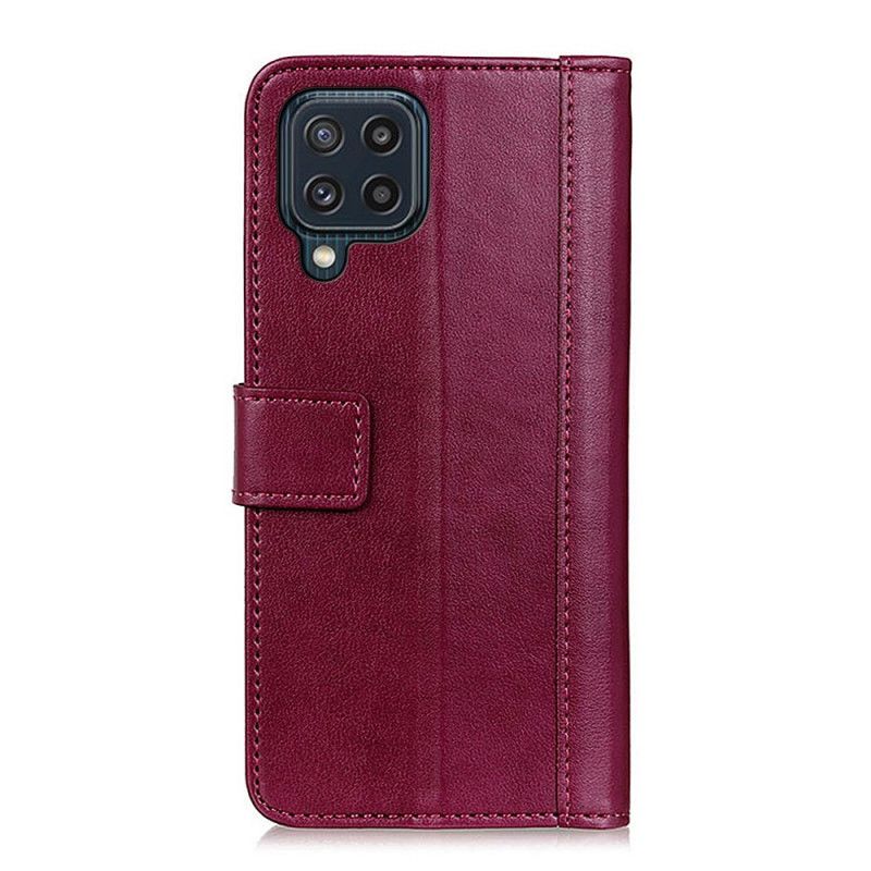 Etui Folio Samsung Galaxy M32 Stylowa Skórzana Elegancja Etui Ochronne