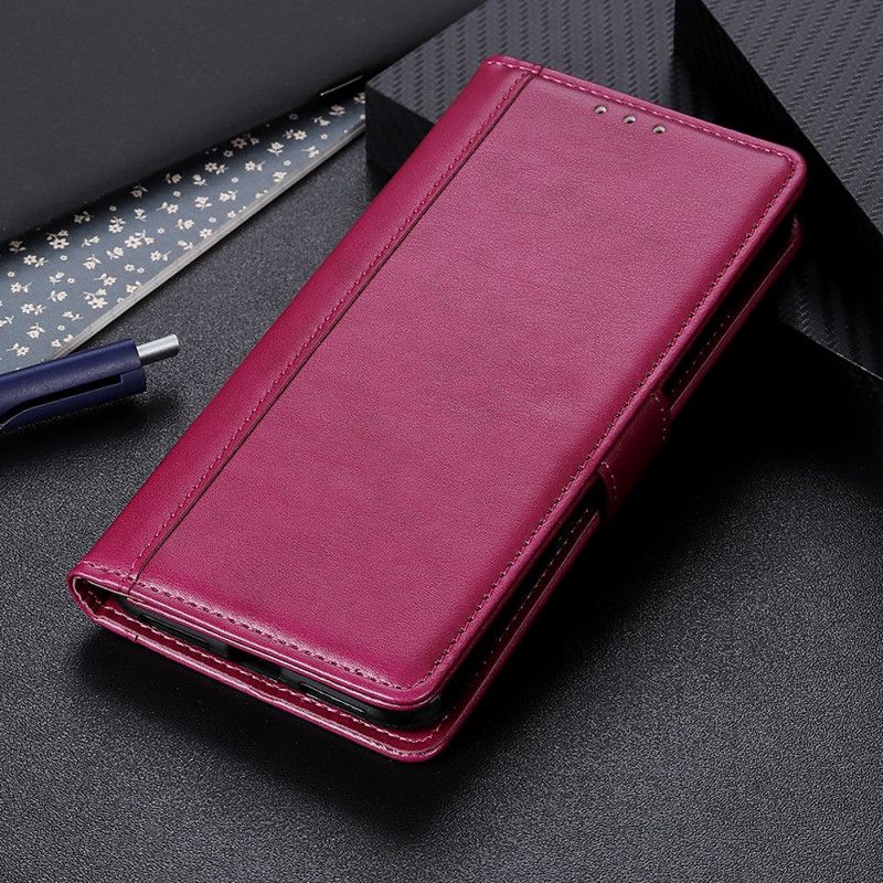 Etui Folio Samsung Galaxy M32 Stylowa Skórzana Elegancja Etui Ochronne