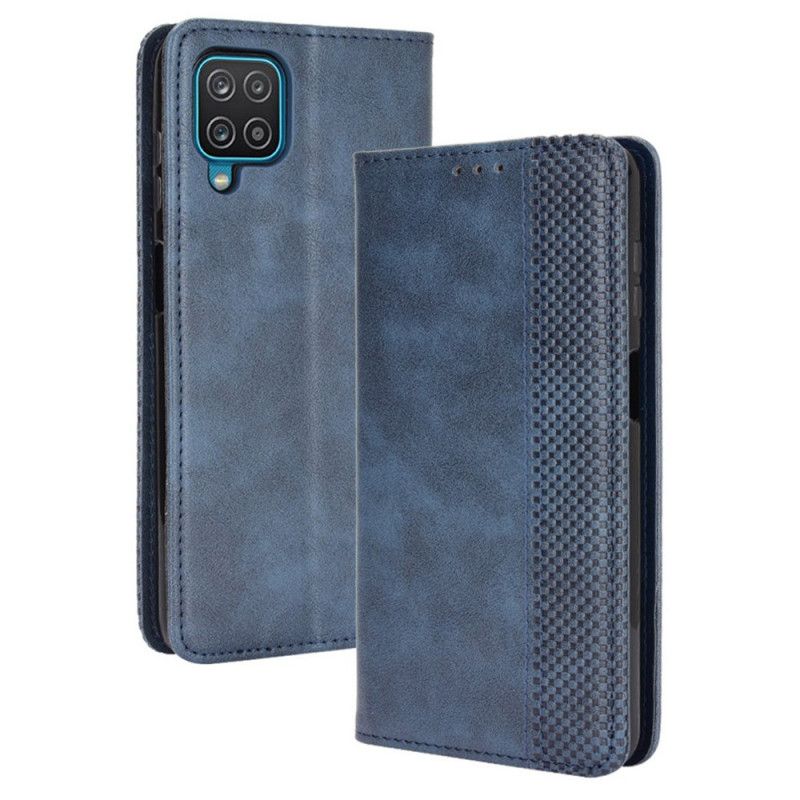 Flip Kotelot Samsung Galaxy M32 Stylizowany Efekt Skóry W Stylu Vintage Etui Ochronne