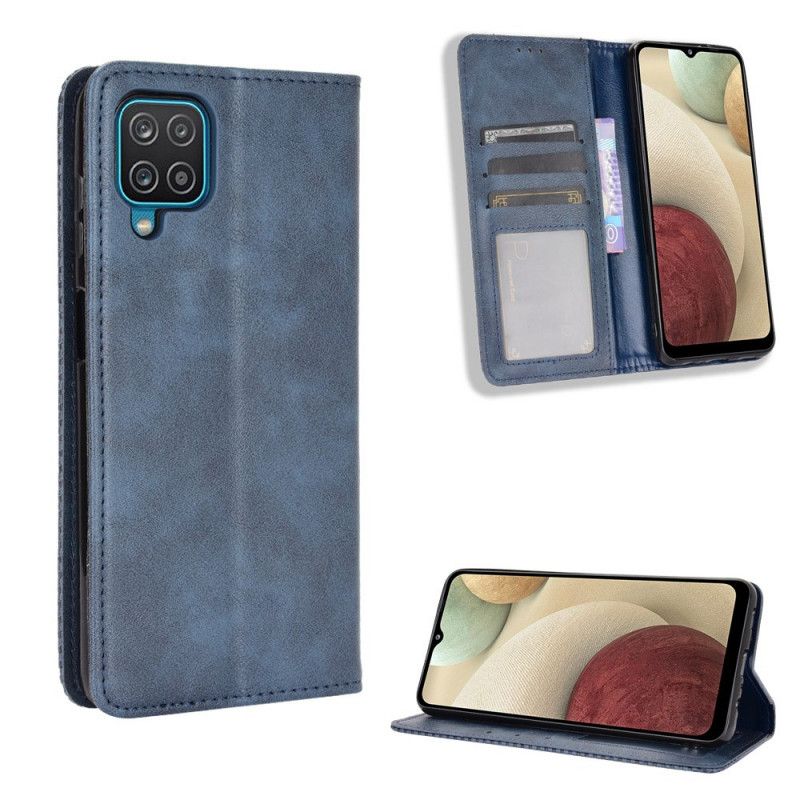 Flip Kotelot Samsung Galaxy M32 Stylizowany Efekt Skóry W Stylu Vintage Etui Ochronne