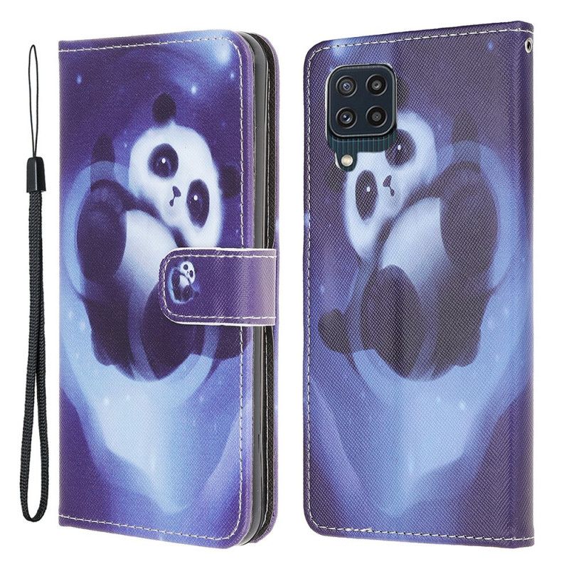 Obudowa Samsung Galaxy M32 Etui Na Telefon Panda Space Strappy