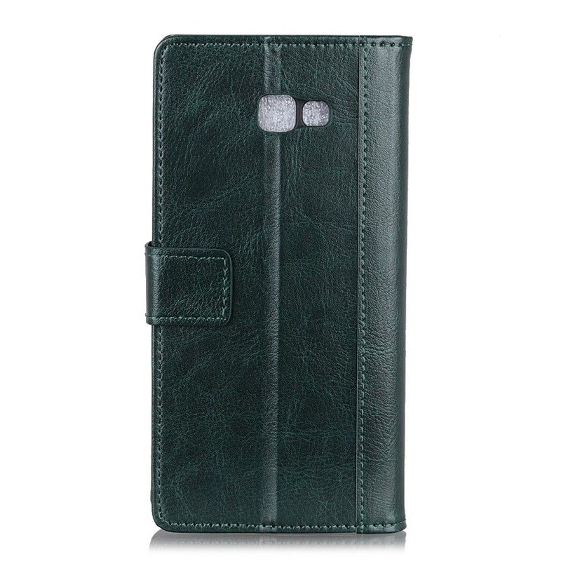 Etui Folio Samsung Galaxy J4 Plus Efekt Antycznej Skóry Etui Ochronne