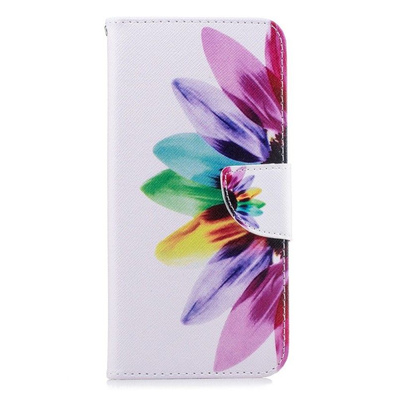 Etui Folio Samsung Galaxy J4 Plus Kwiat Akwareli