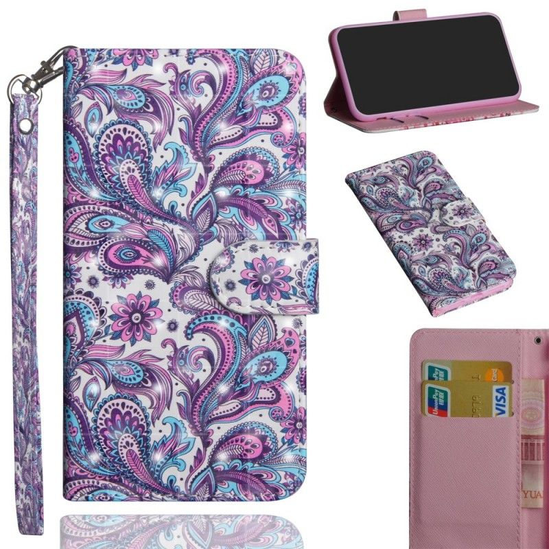 Etui Folio Samsung Galaxy J4 Plus Wzorzyste Kwiaty