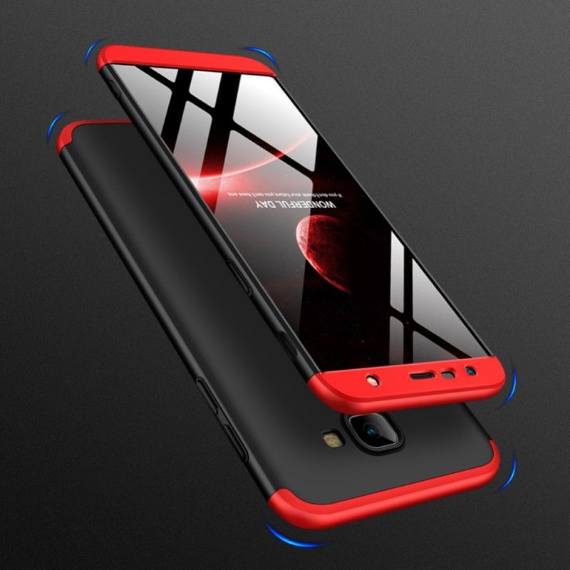 Etui Samsung Galaxy J4 Plus Czerwony Czarny Odłączany Gkk Etui Ochronne