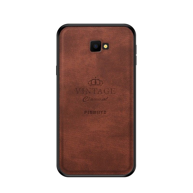 Etui Samsung Galaxy J4 Plus Czerwony Szary Zaszczytny Rocznik