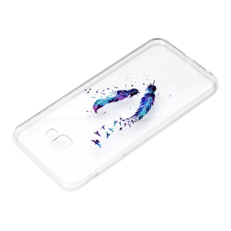 Etui Samsung Galaxy J4 Plus Przezroczyste Pióro