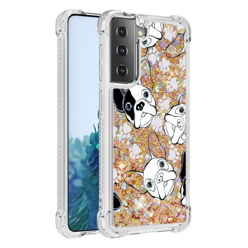 Etui Samsung Galaxy S21 Plus 5G Brokat Pana Psa Etui Ochronne