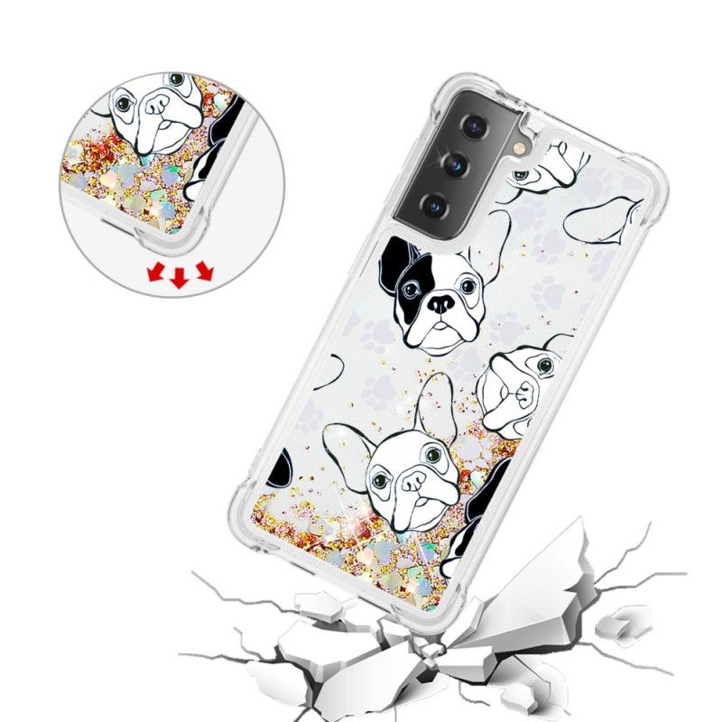 Etui Samsung Galaxy S21 Plus 5G Brokat Pana Psa Etui Ochronne