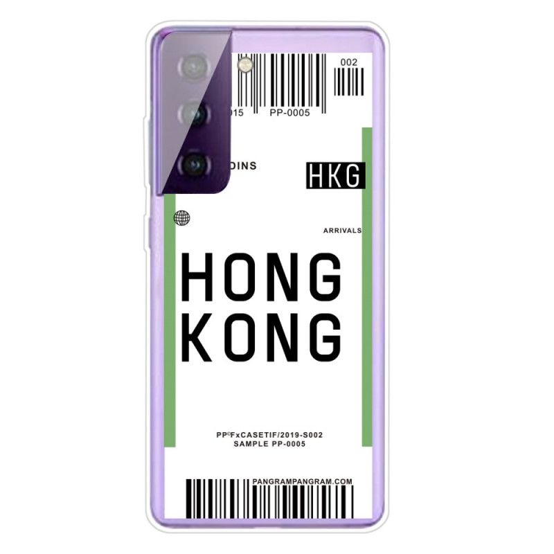 Etui Samsung Galaxy S21 Plus 5G Karta Pokładowa Do Hongkongu