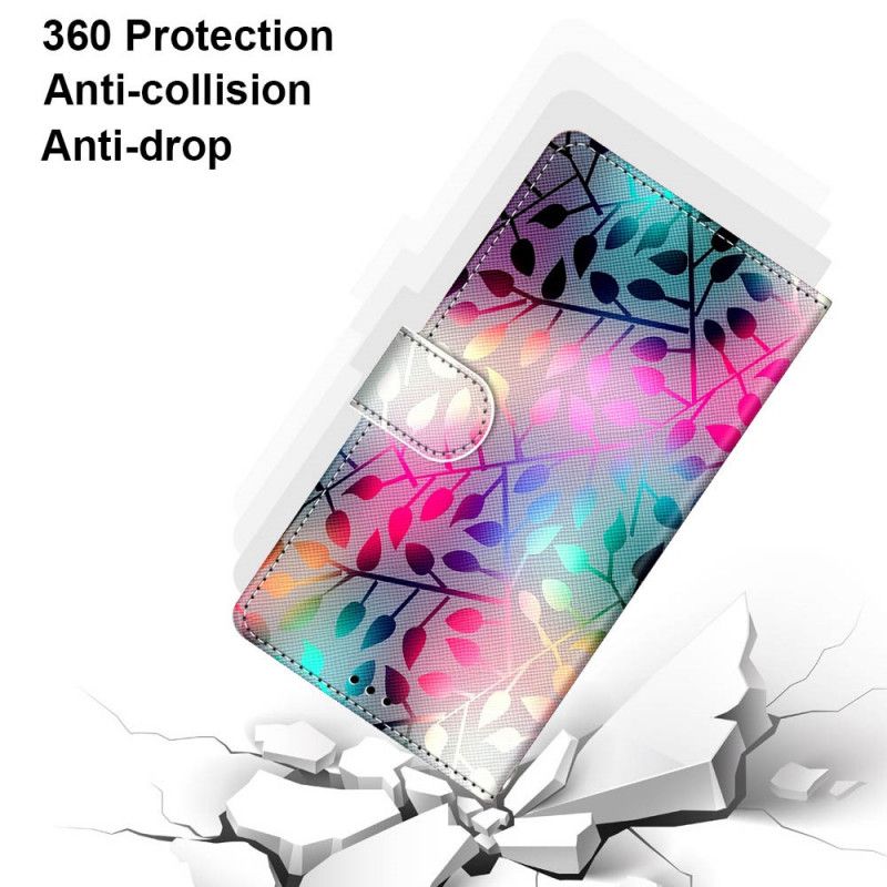 Pokrowce Samsung Galaxy S21 Plus 5G Neonowe Liście