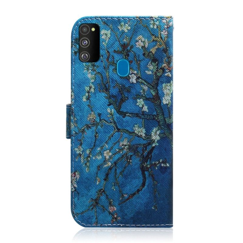 Etui Folio Samsung Galaxy M21 Kwitnąca Gałąź Etui Ochronne